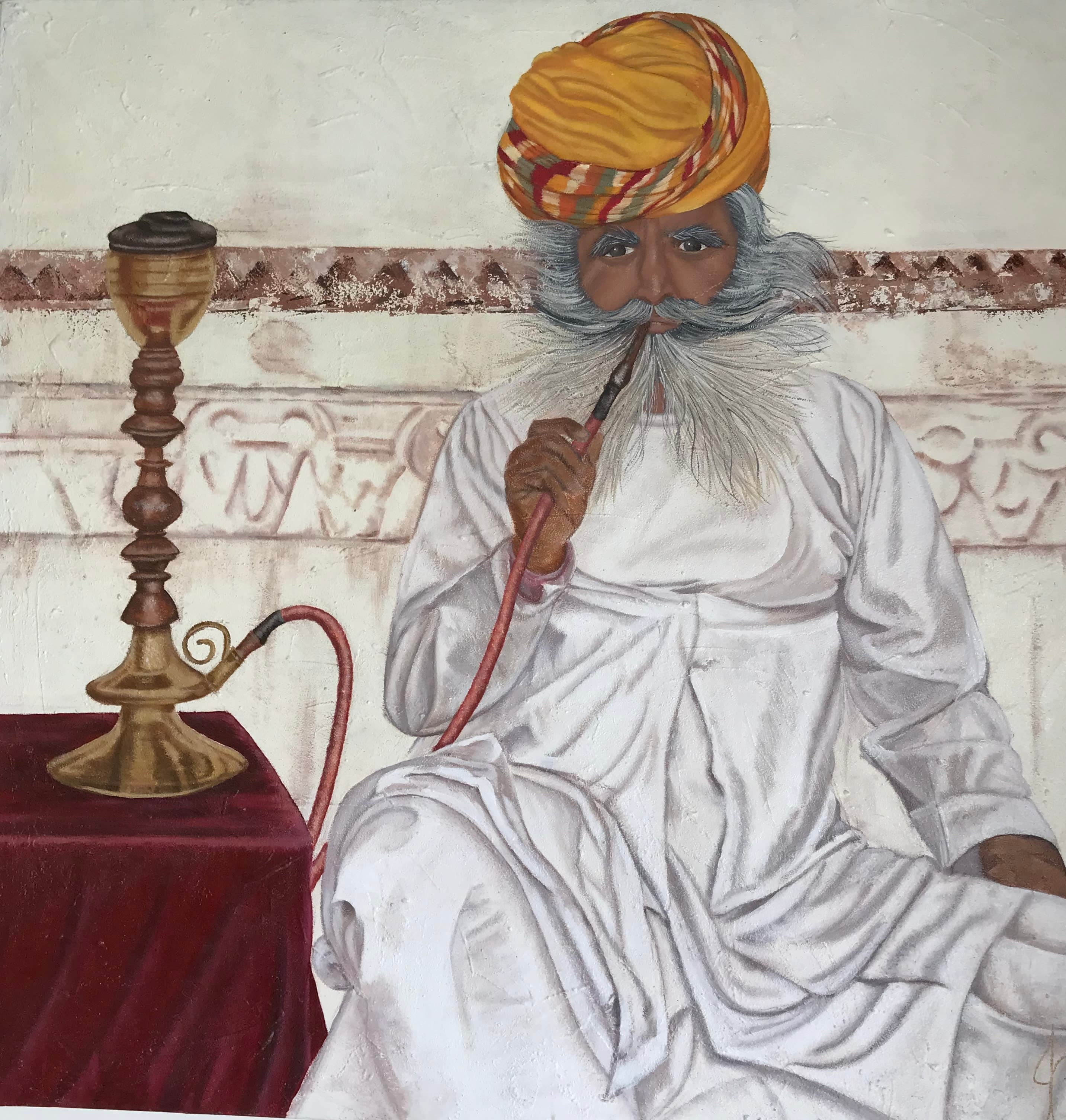 Maharaja at Mehrangarh Fort, Jodpur